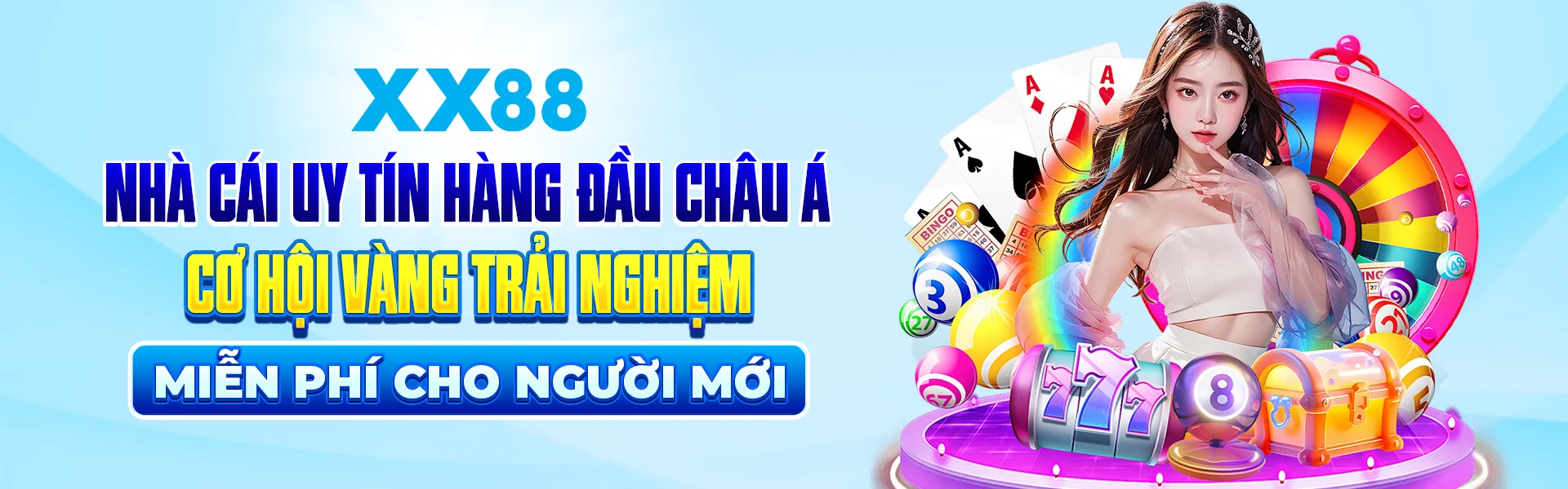 Giao diện tiếng Việt và các khu nội dung trực tuyến tại Xx88