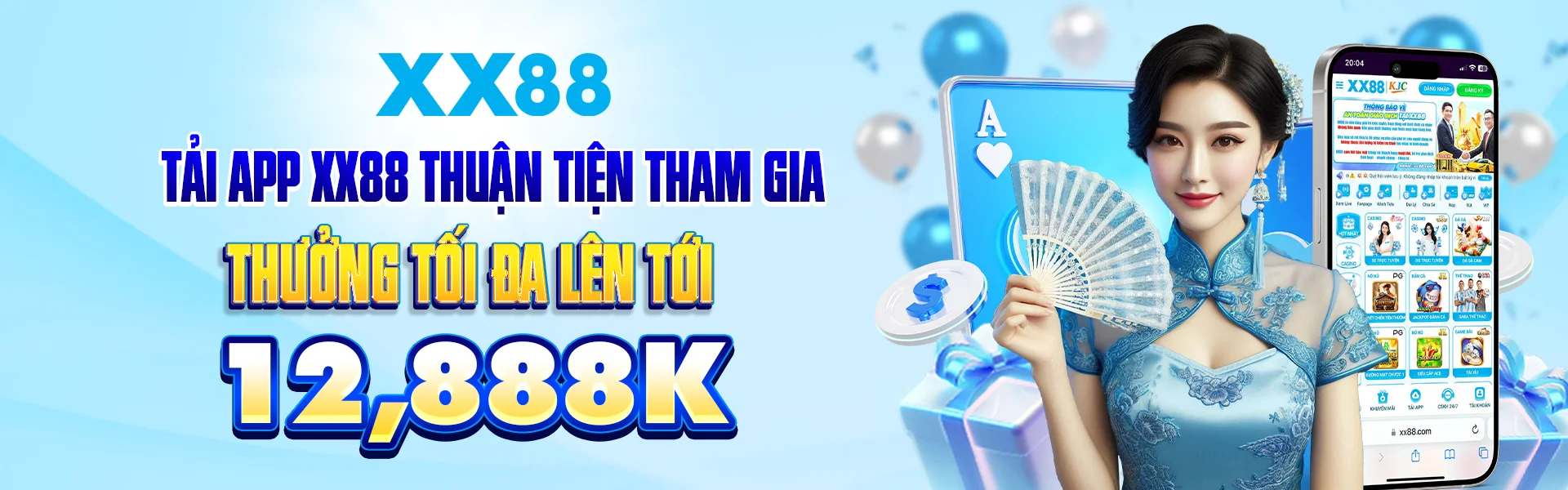 Ứng dụng đa thiết bị, dịch vụ 24/7 và nhắc nhở 18+ tại Xx88